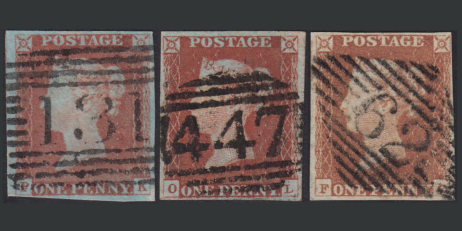 Victorian numeral postmark identification