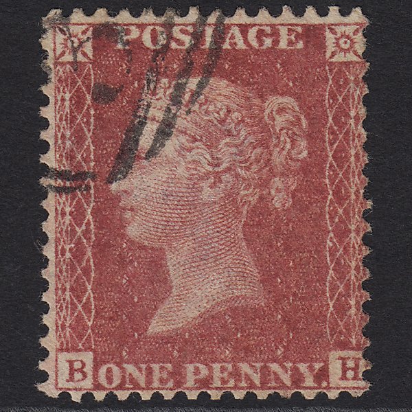 GB QV 1857 1d Rose-red (Plate 36) SG40-C10(1) BH FU Light Cancel