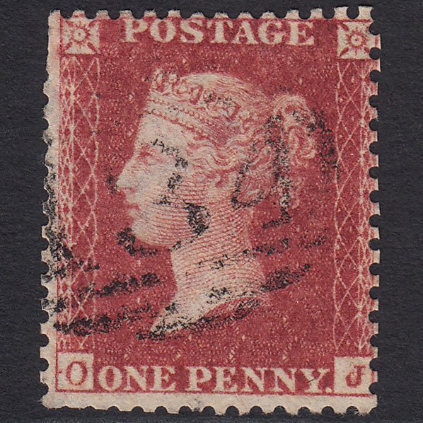 GB QV 1857 1d (Plate 58) SG40-C10(1) OJ GU Bristol 134 Unlisted Marks