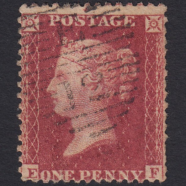 GB QV 1857 1d Rose-red (Plate 56) SG40-C10(1) EF GU London D&S E12