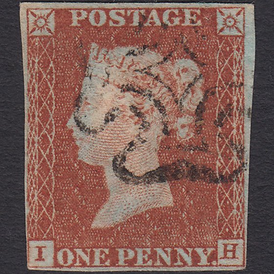 GB QV 1841 1d Red-brown (Plate 29) SG8-B1(1) IH GU Maltese Cross