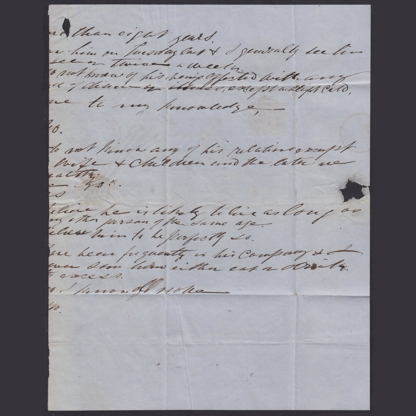 Additional view of stamp 73