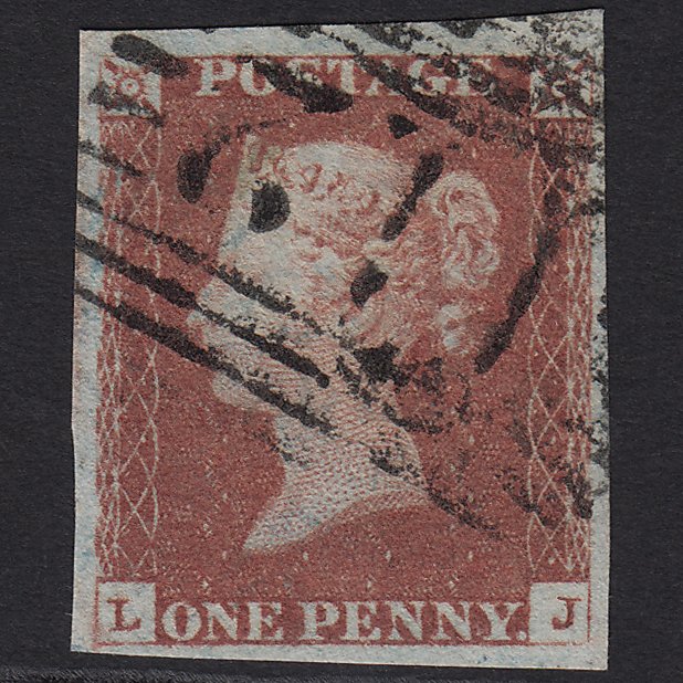 GB QV 1841 1d Red-brown (Plate 85) SG8-B1(1) LJ FU Dunblane 112 4M Imperf