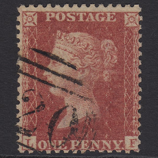 GB QV 1857 1d Rose-red (Plate 47) SG40-C10(1) LF GU
