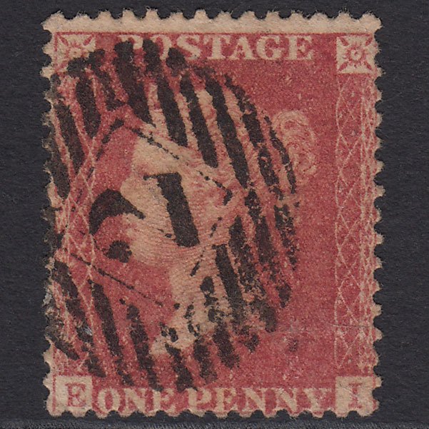 GB QV 1857 1d Rose-red (Plate 48) SG40-C10(1) EI GU London IS 2