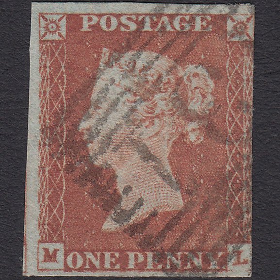 GB QV 1841 1d (Plate 79) SG8-B1(1) Constant Variety ML GU 3m Edinburgh 131