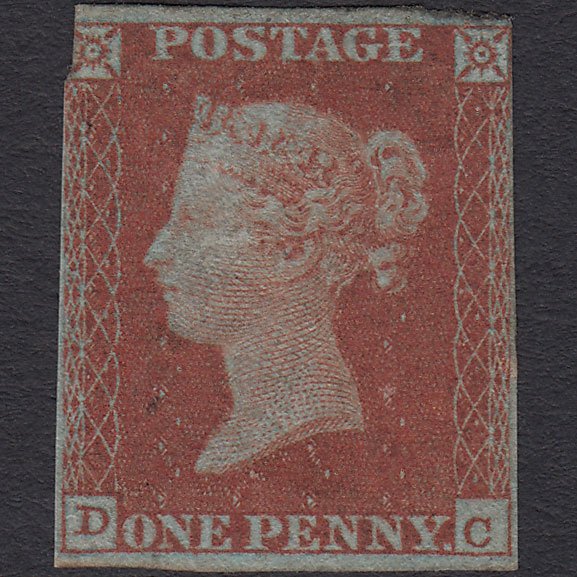 GB QV 1841 1d Red-brown (Plate 129) SG8-B2(1) DC Good M Mint 3 Margins