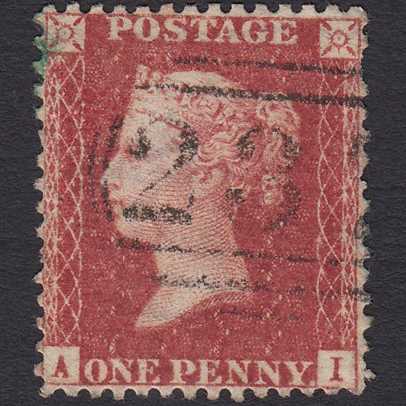 GB QV 1857 1d (Plate 56) SG40-C10(1) AI GU Missing Imprimatur Dartmouth 237