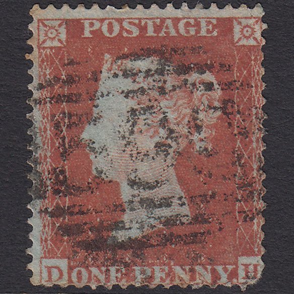 GB QV 1854 1d Red-brown (Plate 171) SG17-C1(1) DH PU Otley 599