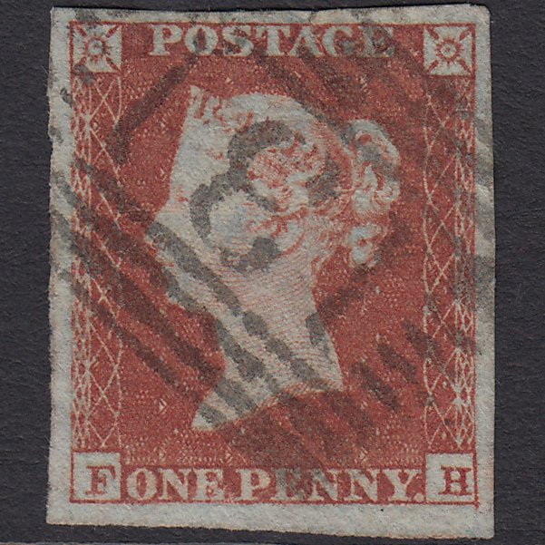 GB QV 1841 1d (Plate 150) SG8-B2(1) FH GU 4 Good Margins Edinburgh 131