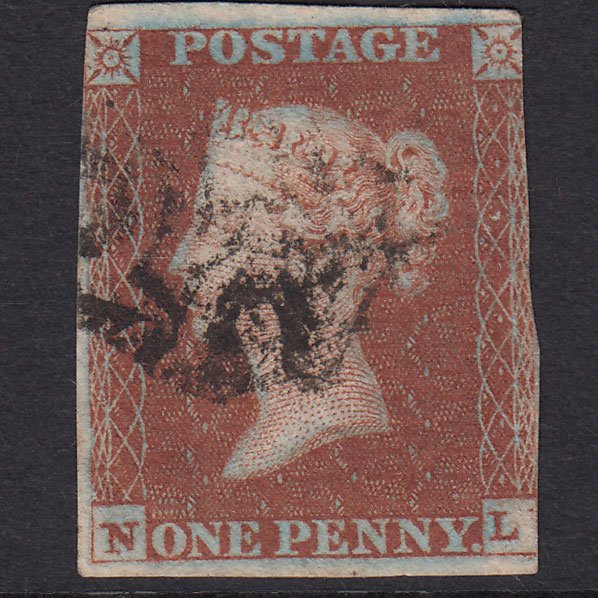 GB QV 1841 1d Red-Brown Plate 30 SG8-B1(1) Constant Variety NL GU MX