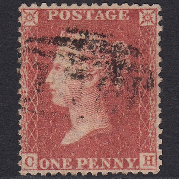 GB QV 1857 1d Rose-red (Plate 42) SG40-C10(1) CH GU Well Centred