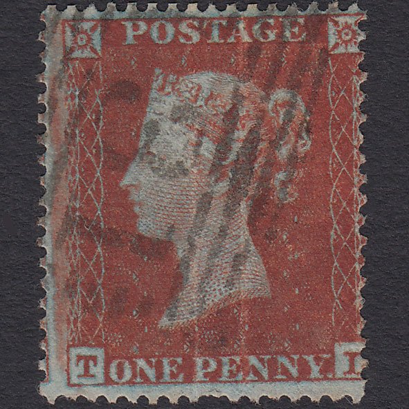 GB QV 1854 1d (Plate 195) SG17-C1(1) TL GU Missing Imprimatur Edinburgh 131