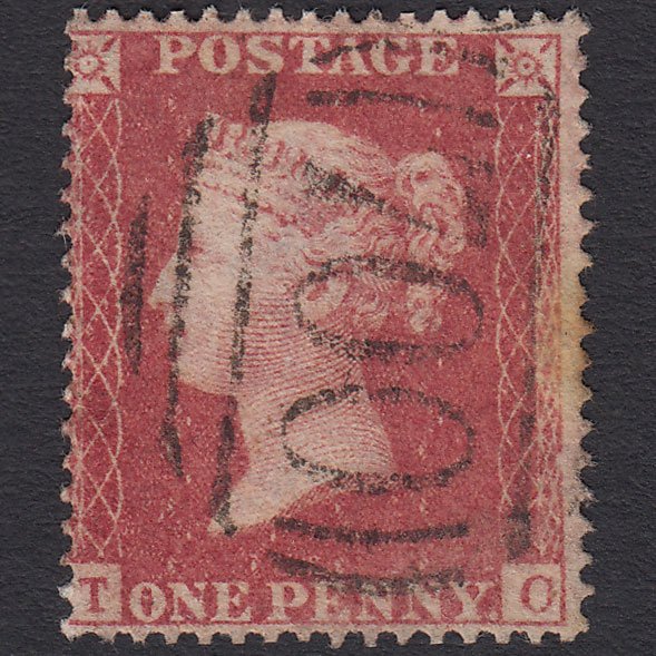 GB QV 1857 1d (Plate 48) SG36-C11 TC GU Missing Imprimatur Sheffield 700