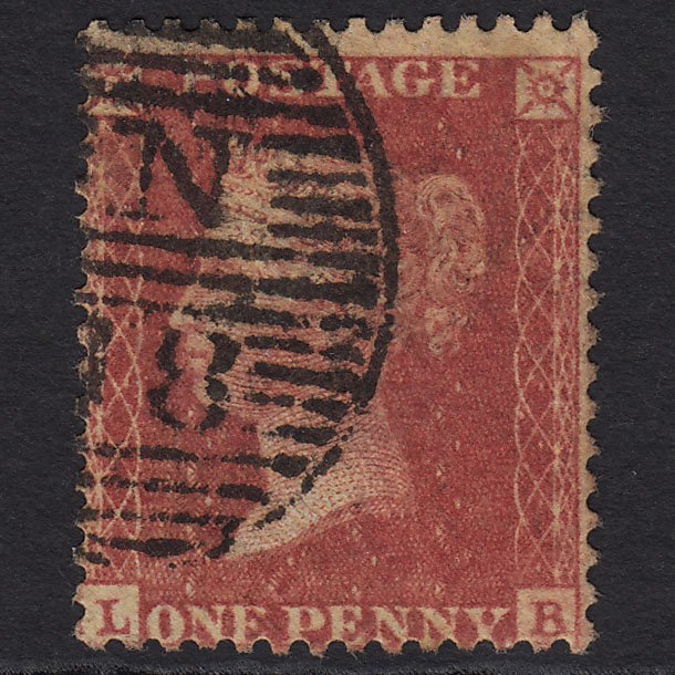 GB QV 1857 1d Rose-red (Plate 52) SG40-C10(1) LB GU London D&S N18