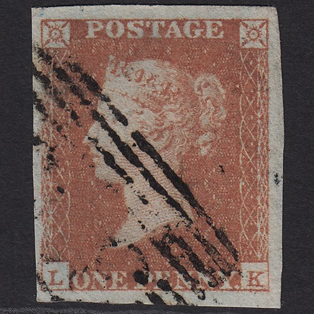 GB QV 1841 1d Red-brown (Plate 99) SG8-B1(1) LK FU in Scotland 4M Imperf
