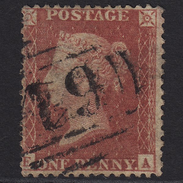 GB QV 1857 1d Rose-red (Plate 48) SG40-C10(1) EA GU