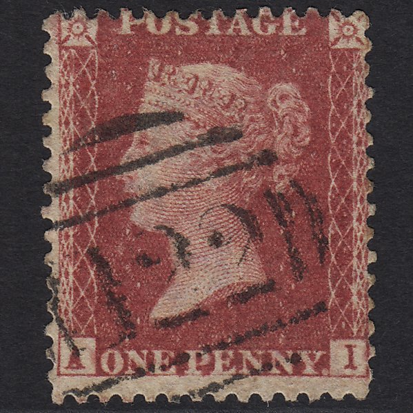 GB QV 1857 1d (Plate 60) SG40-C10(1) AI GU Bridgnorth 122 Missing Imprimatur