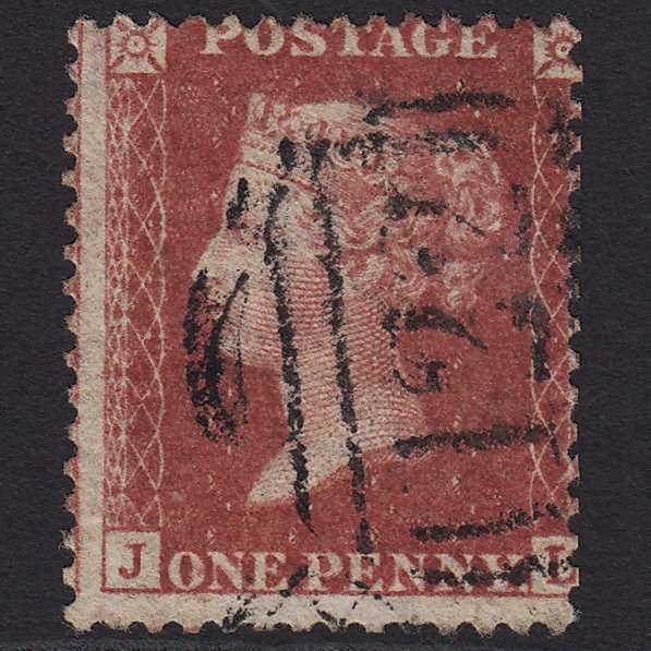 GB QV 1857 1d (Plate 63) SG40-C10(1) JL FU Bridgnorth 122 Spoon Missing Imprim