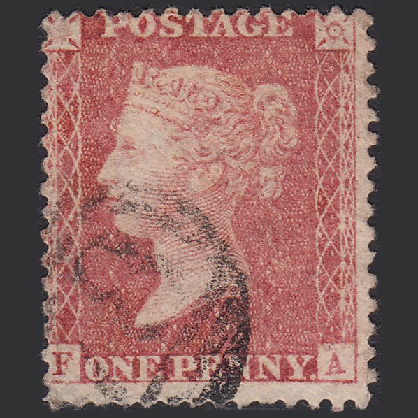 GB QV 1857 1d Rose-red (Plate 46) SG40-C10(1) FA GU
