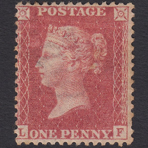 GB QV 1857 1d Rose-red (Plate 44) SG40-C10(1) LF Good M Mint