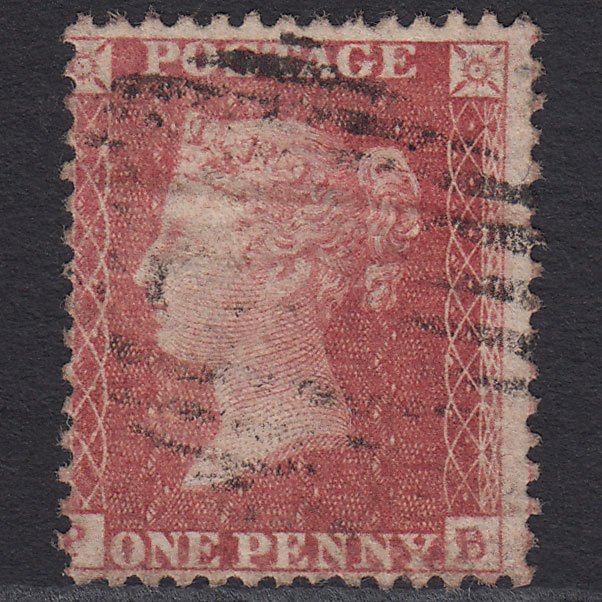 GB QV 1857 1d Rose-red (Plate 59) SG40-C10(1) PB GU