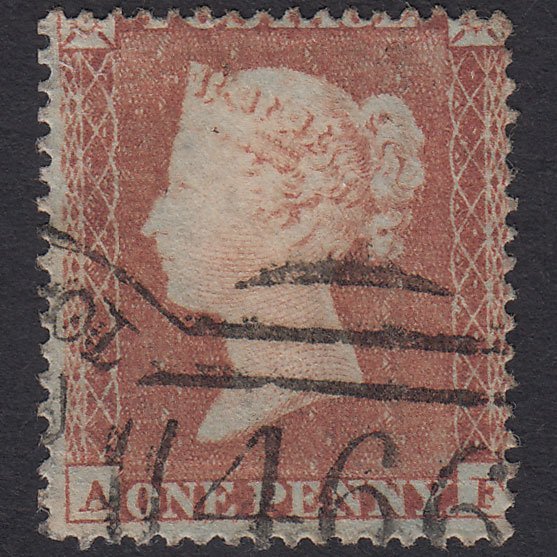 GB QV 1854 1d (Plate 179) SG17-C1(1) AF FU Miss Imprimatur Liverpool 466 Spoon