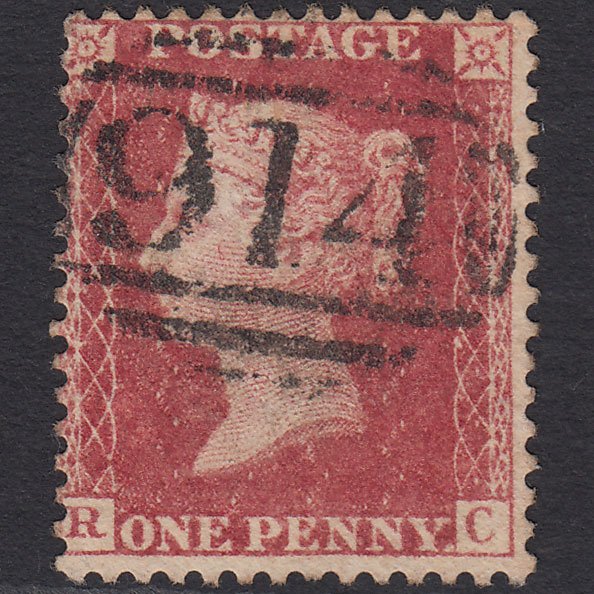 GB QV 1861 1d Rose-red (Plate 51) SG42-C12(3) RC FU Cranbourne 914