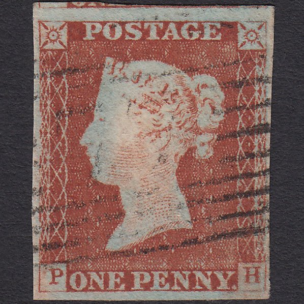 GB QV 1841 1d Pale Red-brown (Plate 43) SG9-B1(3) PH FU 4M Crossmichael 77