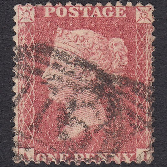 GB QV 1857 1d (Plate 36) SG40-C10(1) AI FU Missing Imprimatur Taunton 776