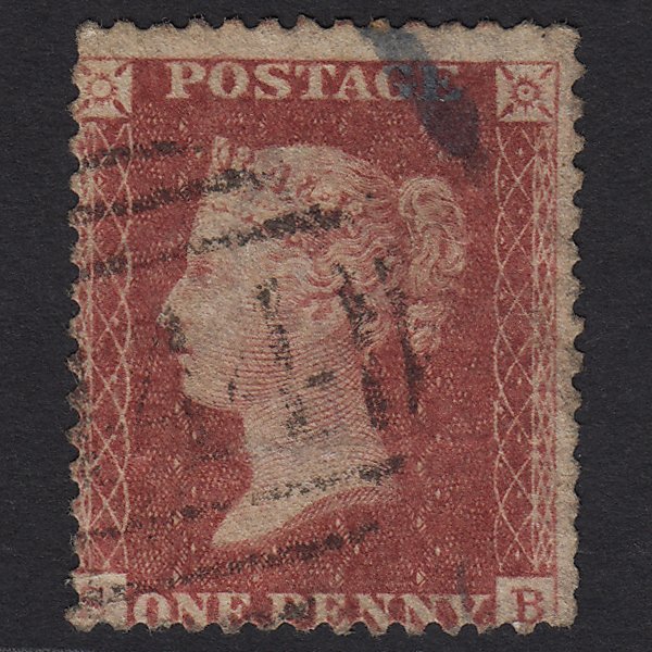 SG40-C10(1) GB QV 1857 1d Rose-red (Plate 55) SB GU
