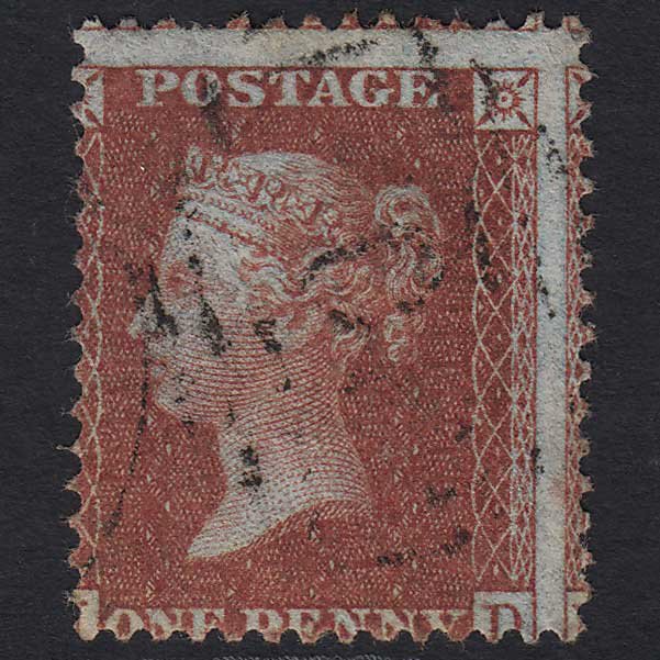GB QV 1855 1d Red-brown (Plate 26) SGC7 'ND' GU Cat£1500