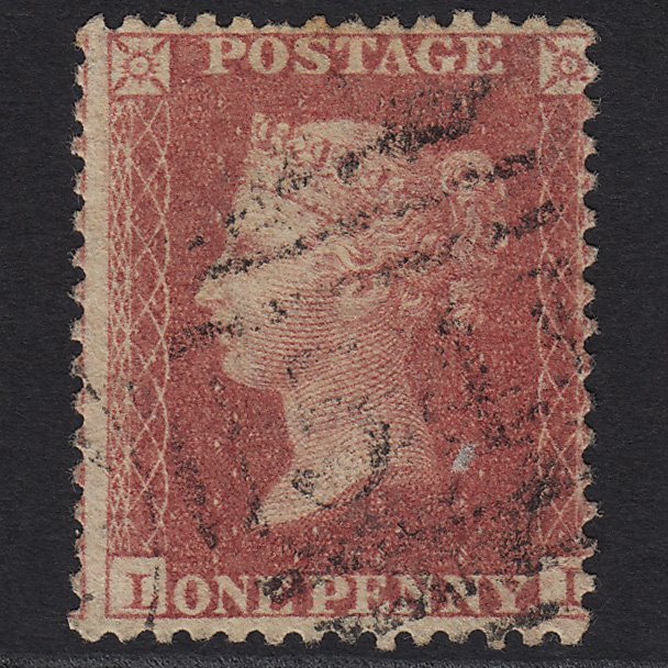 GB QV 1857 1d Rose-red (Plate 48) SG40-C10(1) LI GU