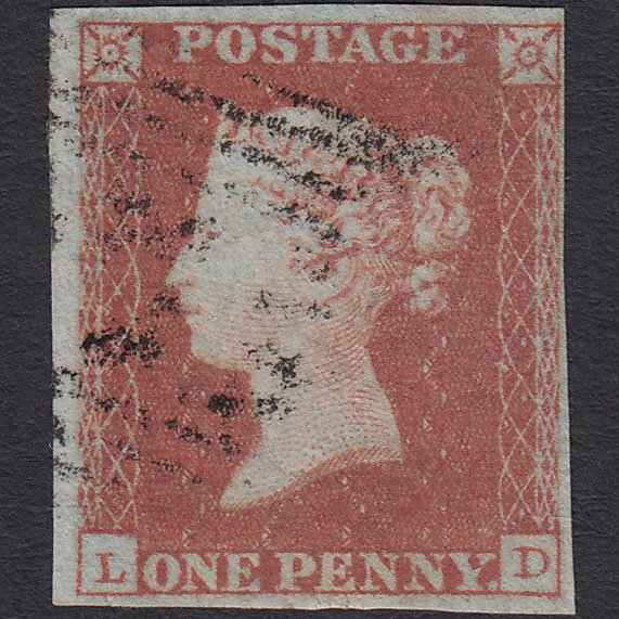 GB QV 1841 1d Red-brown (Plate 118) SG8-B1(1) LD FU 4M Light Scots Cancel
