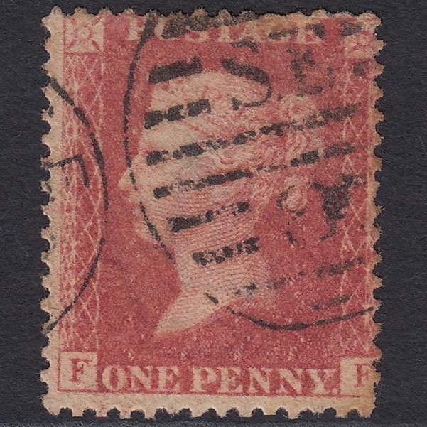 GB QV 1857 1d Rose-red (Plate 66) SG40-C10(1) FF GU London D&S SE8