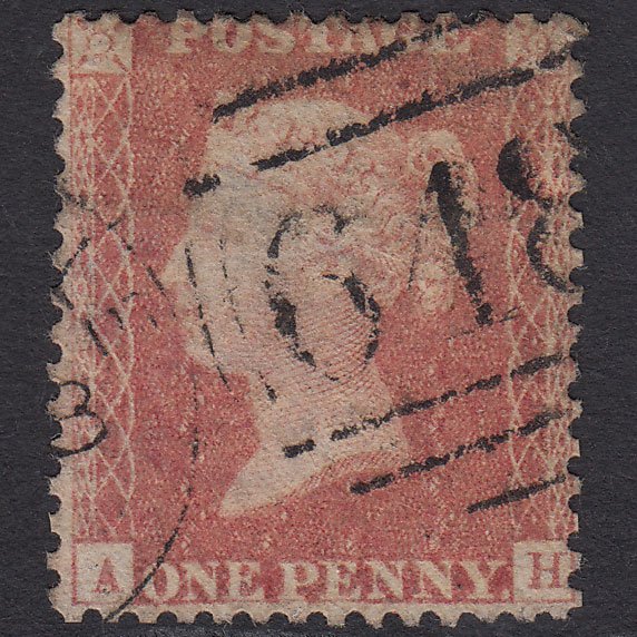 GB QV 1857 1d (Plate 34) SG39-C10(3) AH GU Missing Imprimatur Rochdale 648