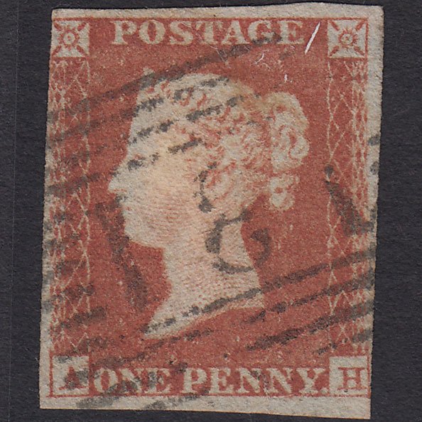 GB QV 1841 1d (Plate 121) SG8-B1(1) AH GU Miss Imprimatur nr 4M Edinburgh 131