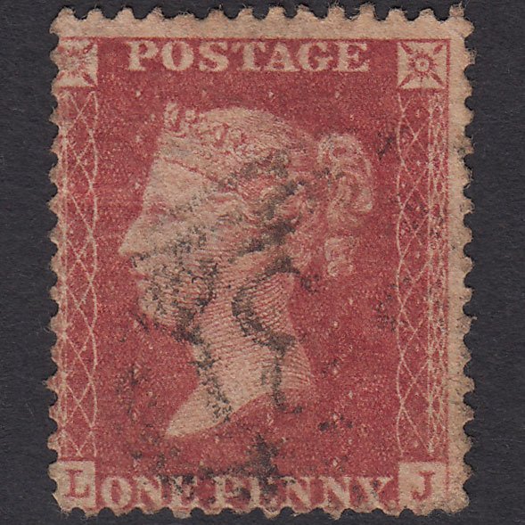 GB QV 1857 1d Rose-red (Plate 49) SG40-C10(1) LJ GU