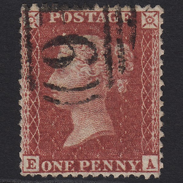 GB QV 1857 1d Deep Rose-red (Plate 36) SG41-C10(4) EA GU