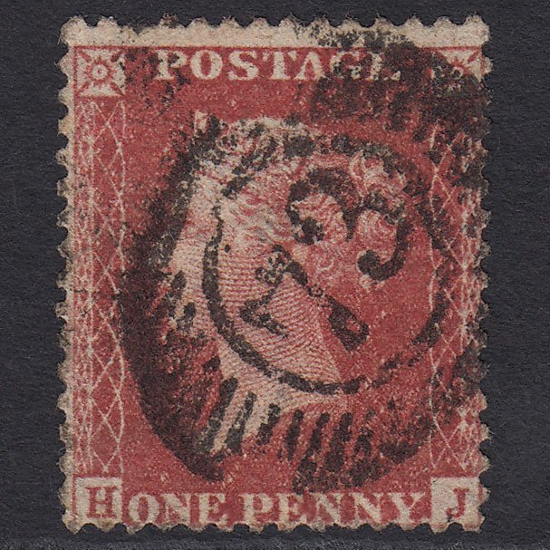 GB QV 1857 1d Rose-red (Plate 47) SG40-C10(1) HJ GU London D&S 73 73d5