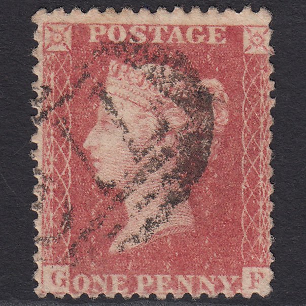 GB QV 1857 1d Rose-red (Plate 56) SG40-C10(1) GF GU