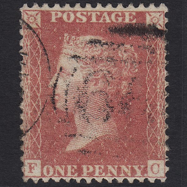 GB QV 1857 1d Rose-red (Plate 48) SG40-C10(1) FC FU