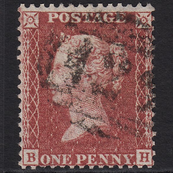 GB QV 1857 1d Rose-red (Plate 33) SG40-C10(1) BH FU