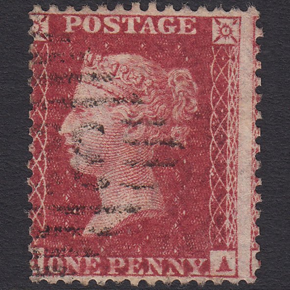 GB QV 1857 1d (Plate 60) SG41-C10(4) HA FU Ireland Large Misperf