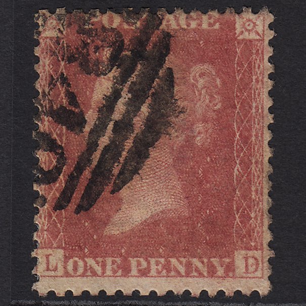 GB QV 1857 1d Rose-red (Plate 56) SG40-C10(1) LD GU