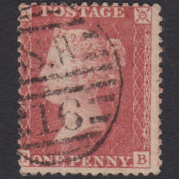 GB QV 1857 1d Rose-red (Plate 67) SG40-C10(1) GB GU London D&S SW16