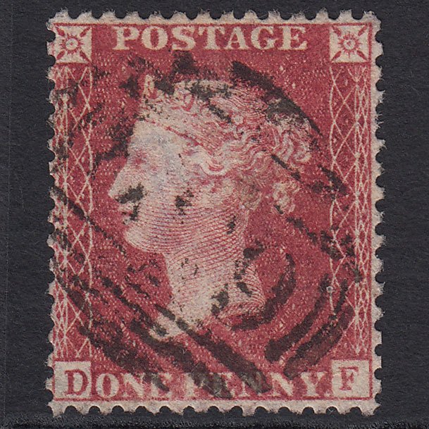 GB QV 1857 1d Rose-red (Plate 36) SG40-C10(1) DF GU