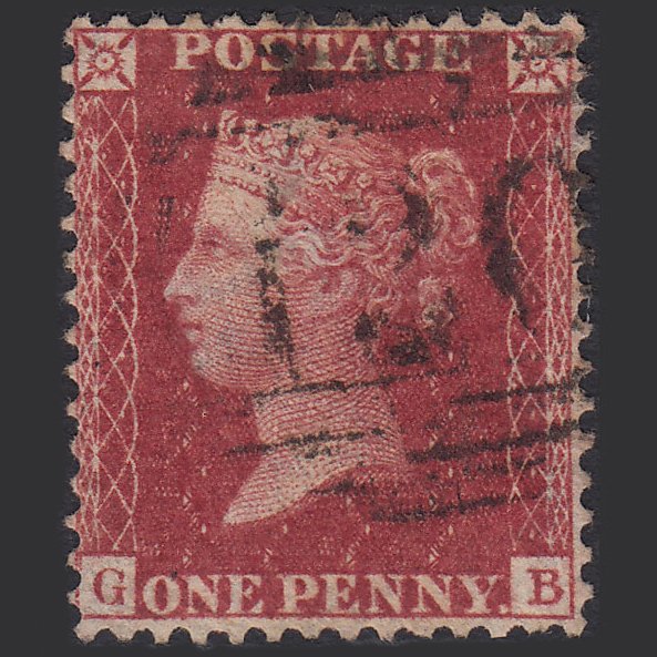 SG41 C10(4) GB QV 1857 1d (Plate 56) Const Var GB FU Bridgend 120 Well Centred