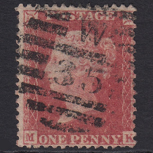 GB QV 1857 1d Rose-red (Plate 48) SG40-C10(1) MK GU London D&S W35
