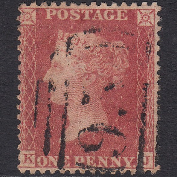 GB QV 1857 1d Rose-red (Plate 52) SG40-C10(1) KJ FU